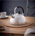 stellar stove top casstel  stainless steel kettle