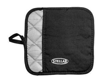stellar black thermal heat resistant pot holder