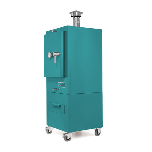 charlie outdoor cooker teal duck