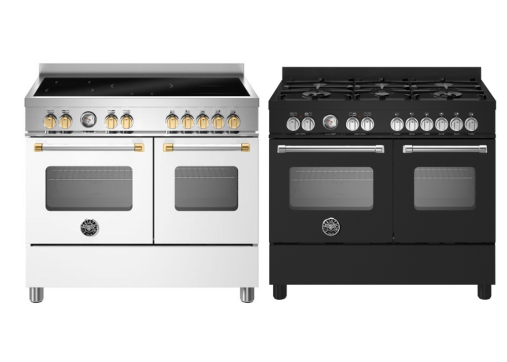 bertazzoni 100cm double ovens