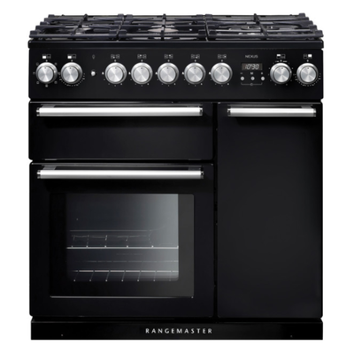 rangemaster black cooker