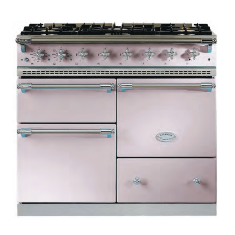 lacanche macon pink range cooker