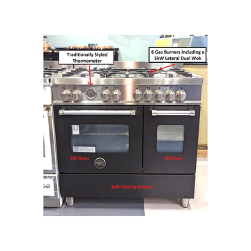bertazzoni master range cooker dorset showroom