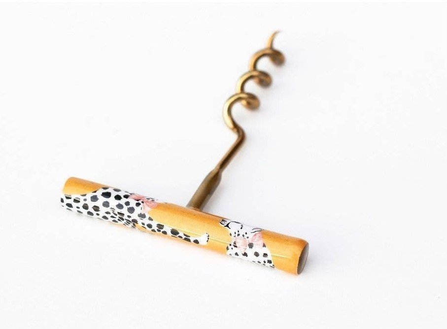 cheetah brass corkscrew