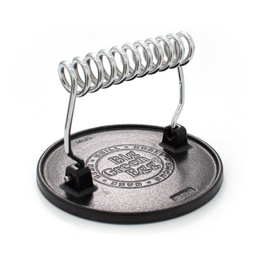 Cast Iron Burger Grill Press | Big Green Egg