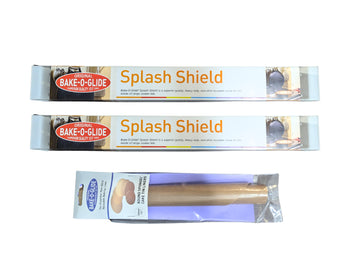 Aga Splash Shield & Simmering Set Bake-O-Glide Bundle