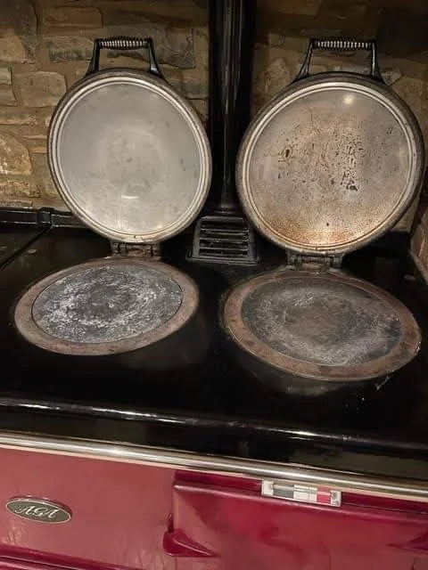 old aga lids pre refurbishment