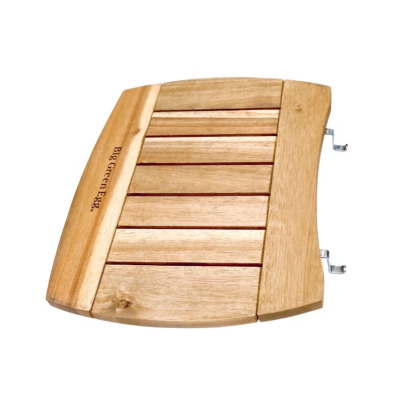 big green egg acacia bbq shelves