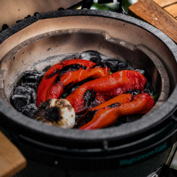 big green egg dirty cook charcoal