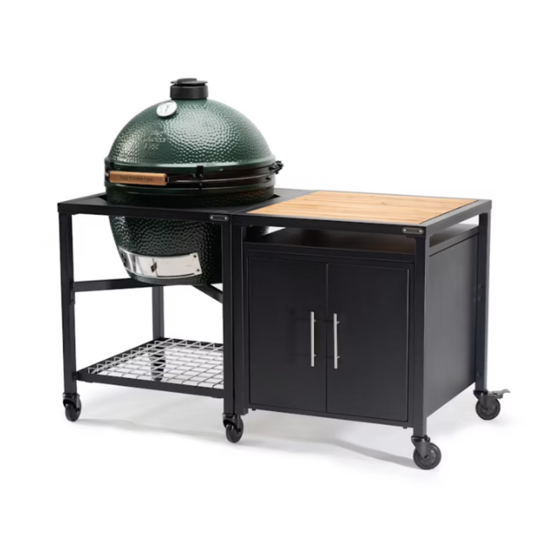 big green egg bbq cabinet