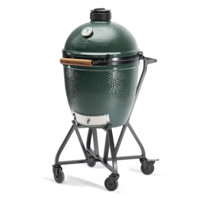 big green egg bbq integrated nest