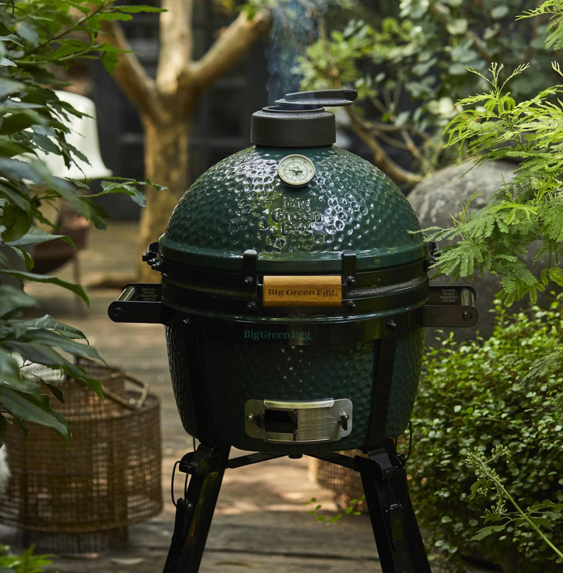 big green egg minimax charcoal bbq