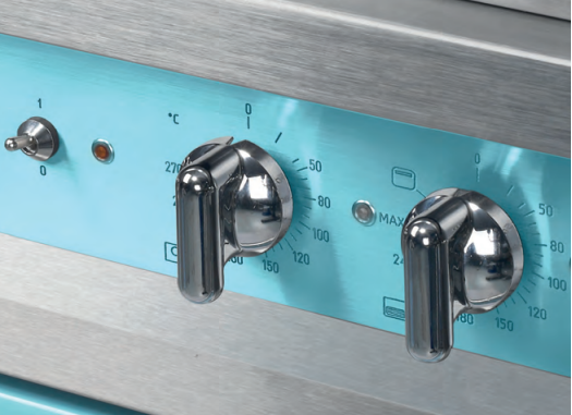 lacanche chrome modern range cooker control knobs