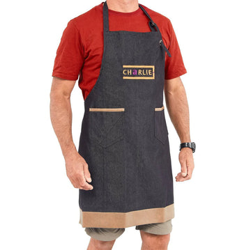 Charlie Oven Denim Apron