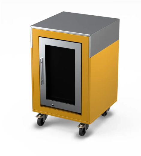 charlie outdoor fridge honeycomb