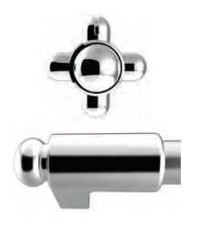 lacanche chrome range cooker knobs