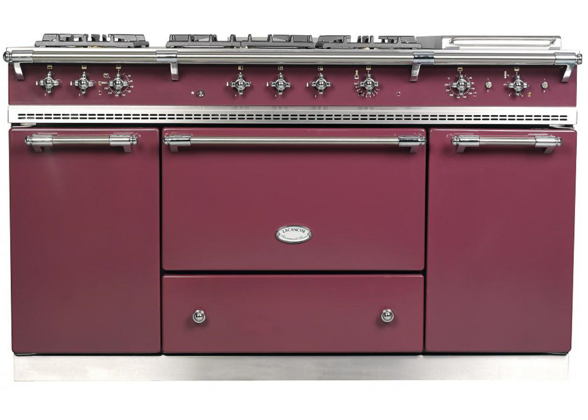 lacanche citeaux burgundy range cooker