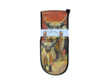 Dollyhotdogs Cow Oven Gloves