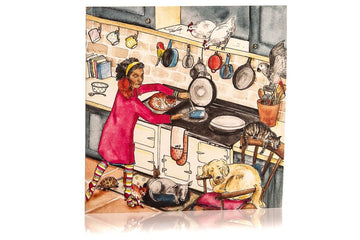 aga pets greeting card