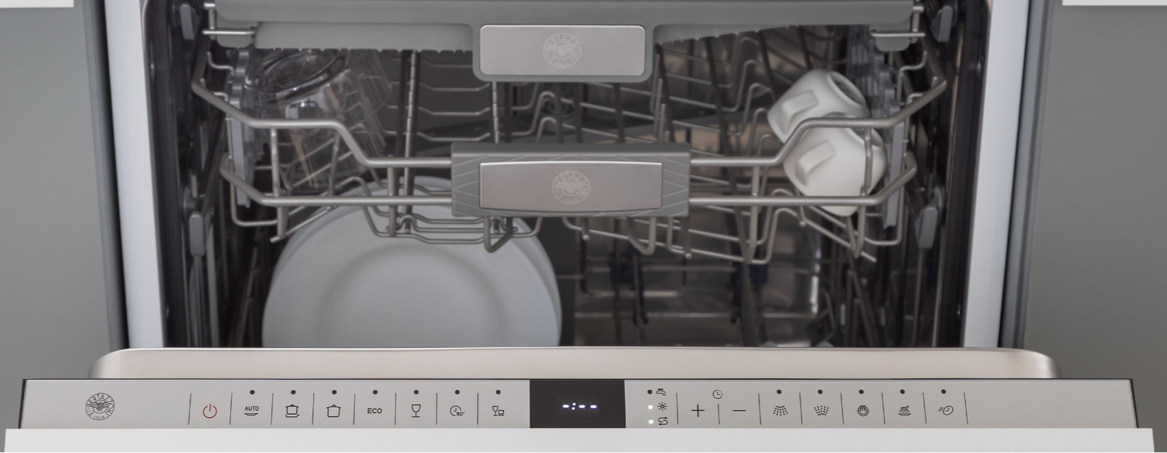 bertazzoni open dishwasher