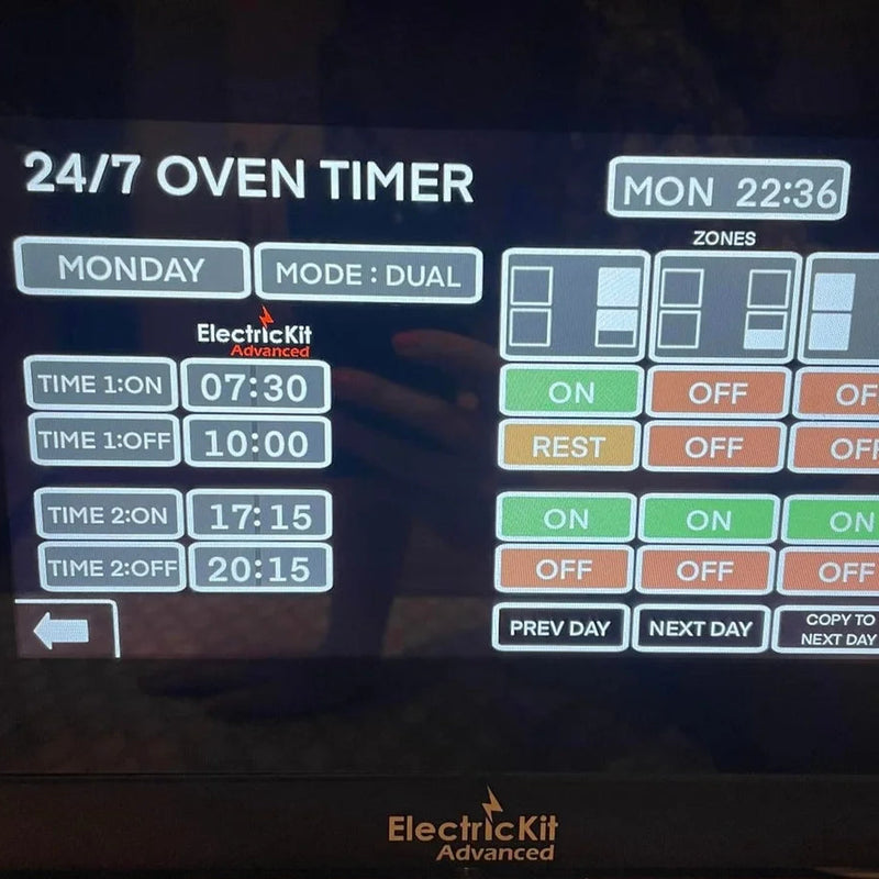 electrickit advanced screen