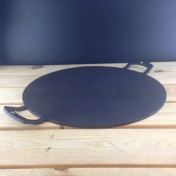 netherton foundry black iron griddle plate