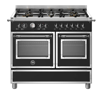 heritage bertazzoni cooker black