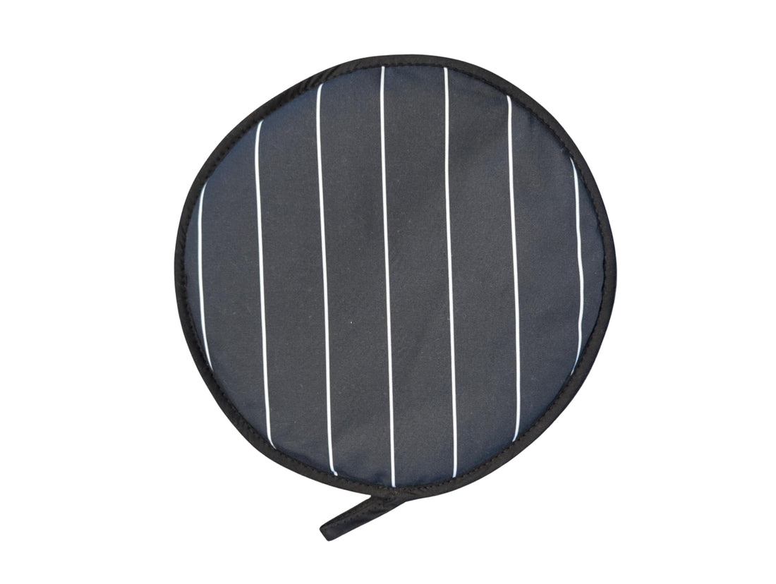 black striped hob cover