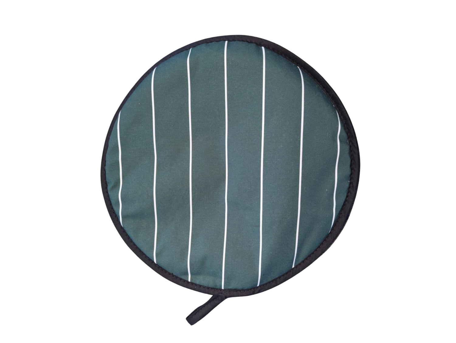 green striped hob cover