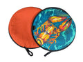 red and blue lobster hob cover