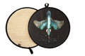 black kingfisher hob cover