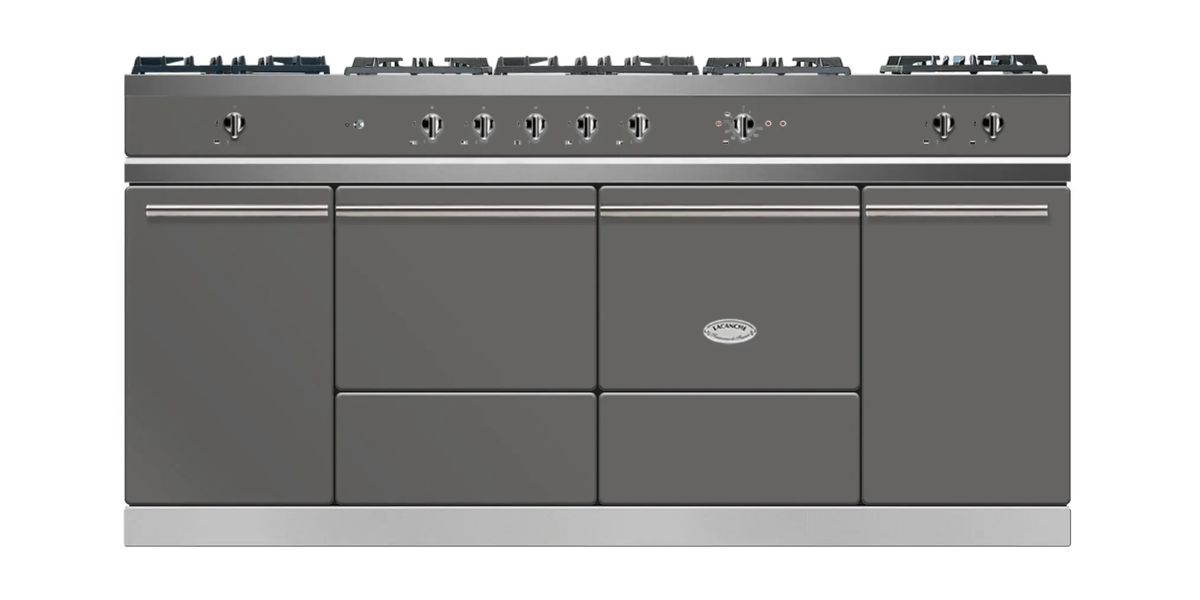 lacanche modern range cooker in grey