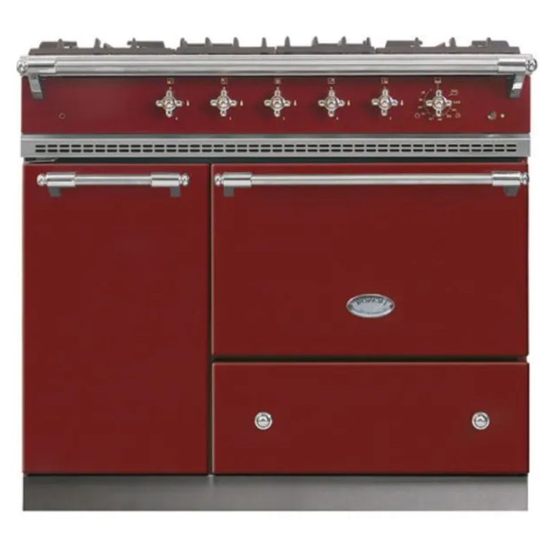 lacanche classic range cooker cherry red