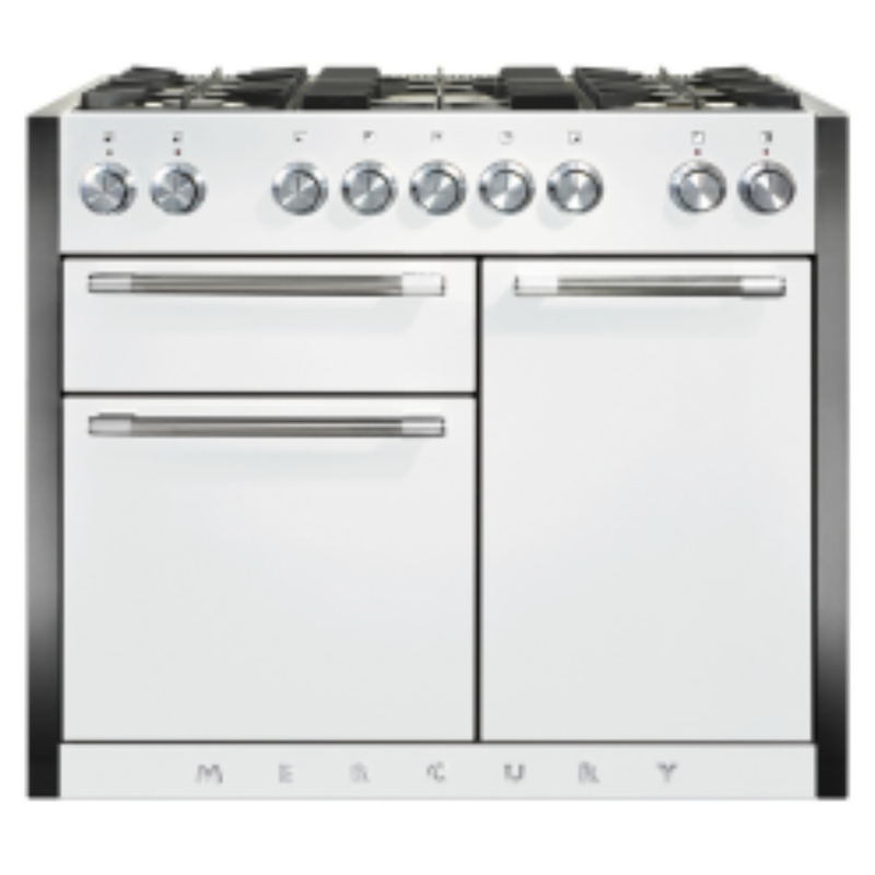aga mercury conventional cooker in white