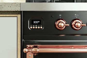 milano range cooker control screen