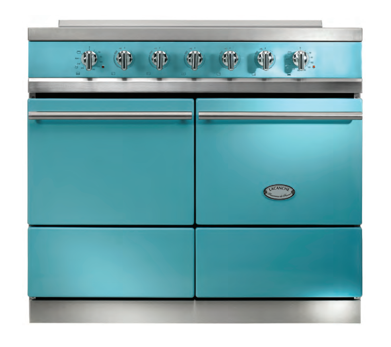lacanche modern cluny teal blue range cooker