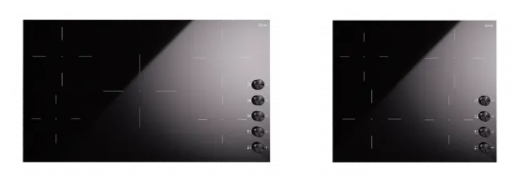 ilve nero induction hobs