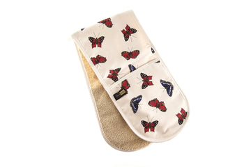 Oven Glove – Butterfly (White)