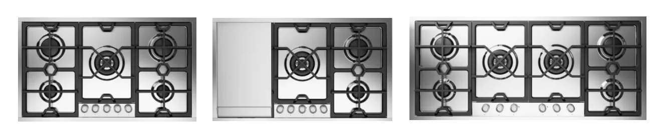 ilve panoramagic gas hob