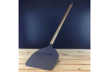 netherton foundry black iron pizza paddle