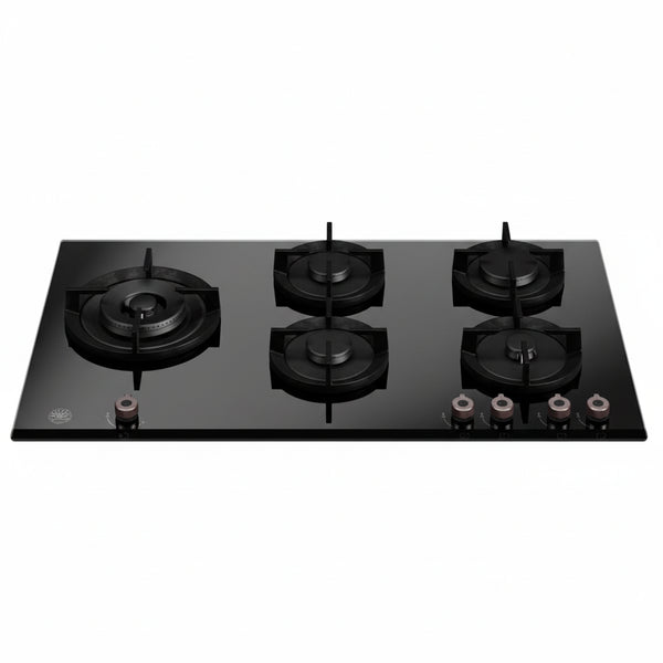 bertazzoni professional gas hob on glass 90cm