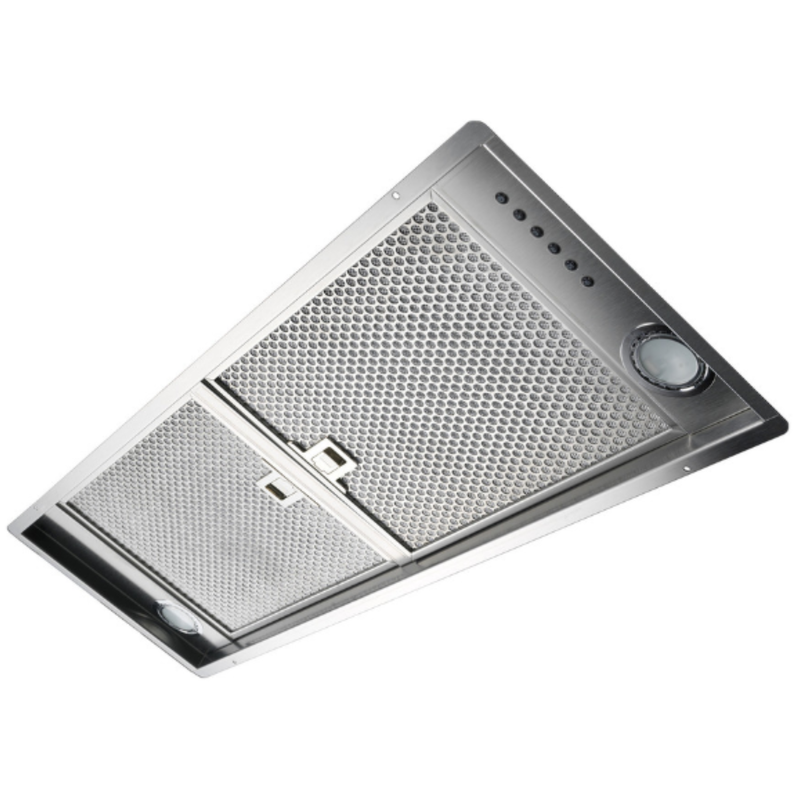 rangemaster stainless steel built in cooker hood
