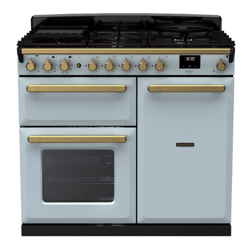 rangemaster misty blue cooker