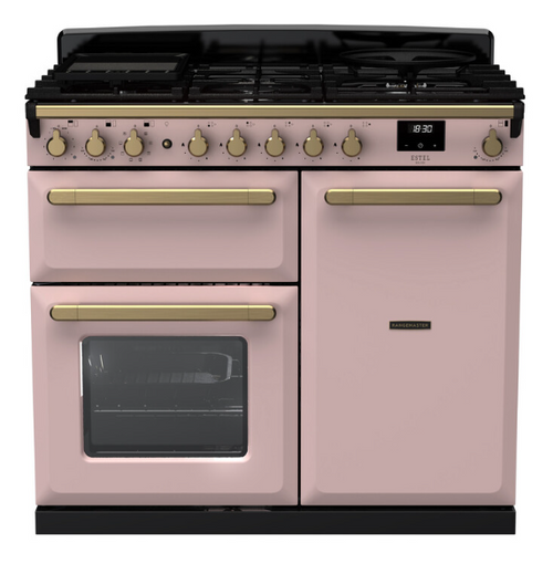 rangemaster pale pink cooker