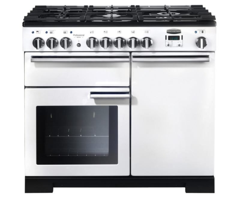 rangemaster professional white cooker