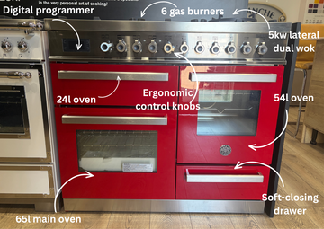 bertazzoni range cooker showroom dorset