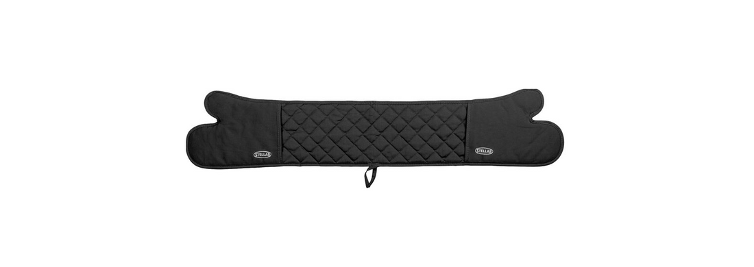 stellar double oven glove black