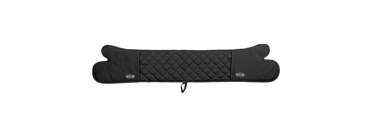 stellar double oven glove black