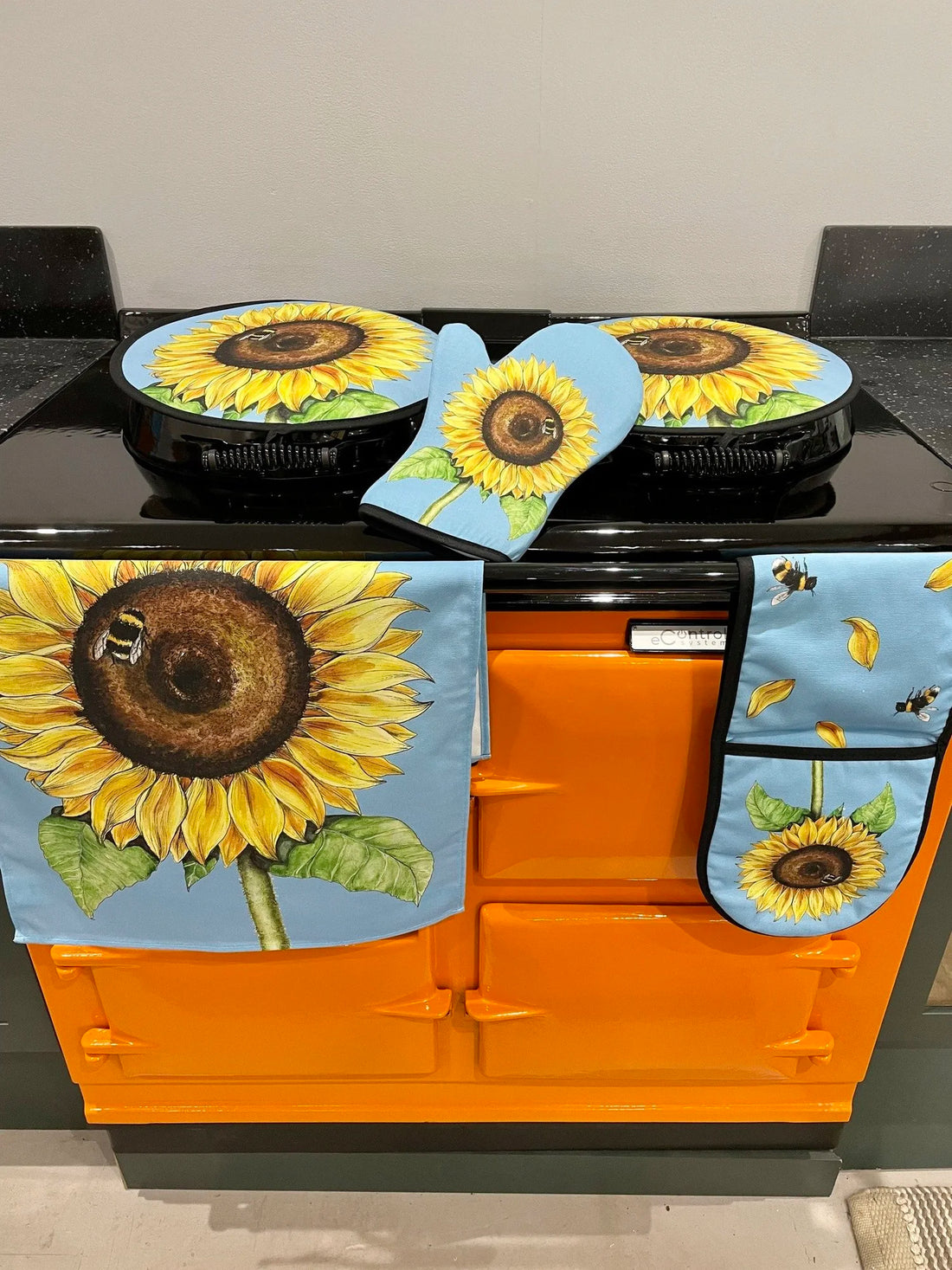 Oven Glove - Joyful Sunflower