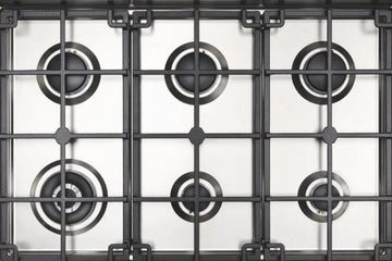 ilve torino range cooker gas hob